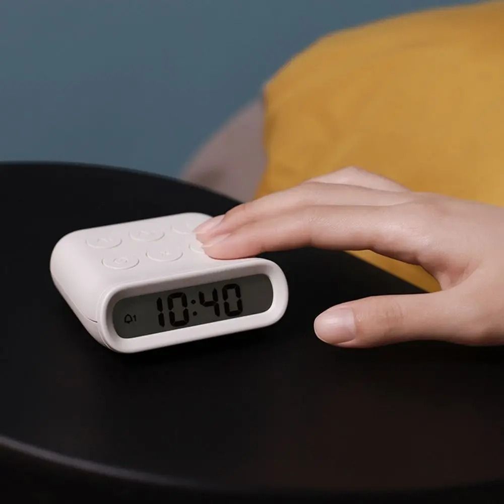 Modern Electronics Gadgets - ギフトクリエイティブ小型目覚まし時計電池式シンプルな調理タイマーミニポータブル電子目覚まし時計キッチンガジェット