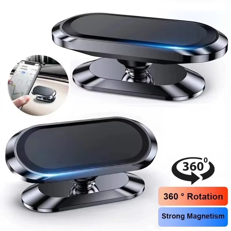 Useful Electronic Gadgets - 360 ° マグネット式車載スマホホルダー 磁石 スマートフォン 携帯スタンド