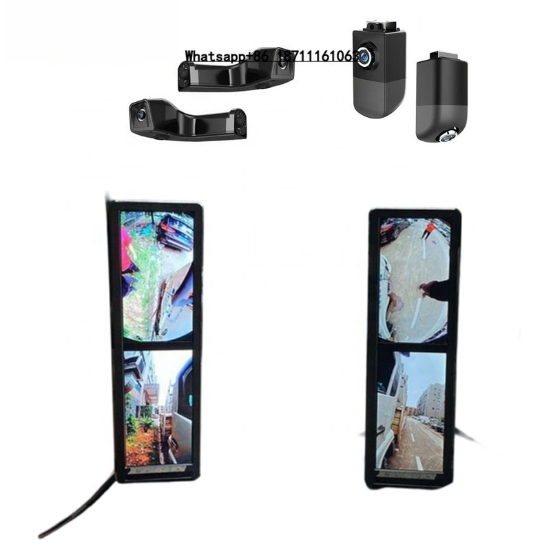 Electronics & Tech Gadgets - 16インチ画面DVR搭載バス・トラック・RV・モーターホーム用サイドデュアルレンズ電子ミラー左右バックブラインドスポットビューシステム