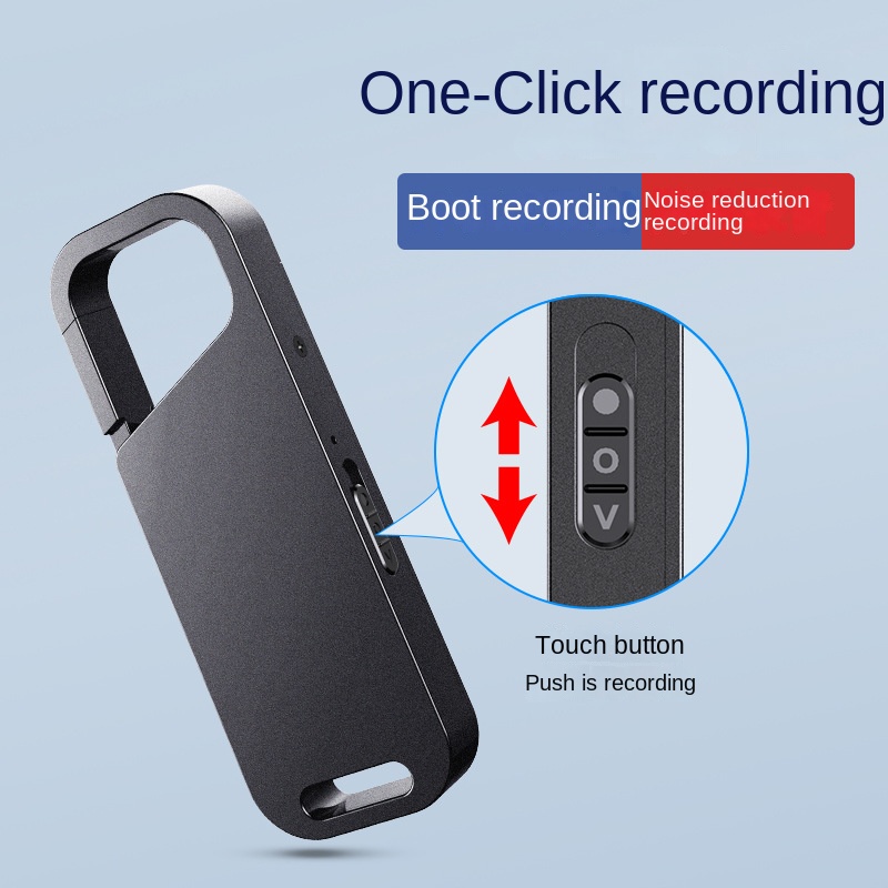 ミニ高精細ボイスレコーダーキーホルダーノイズリダクションポー - Voice Recorder Pen のレビューと価格