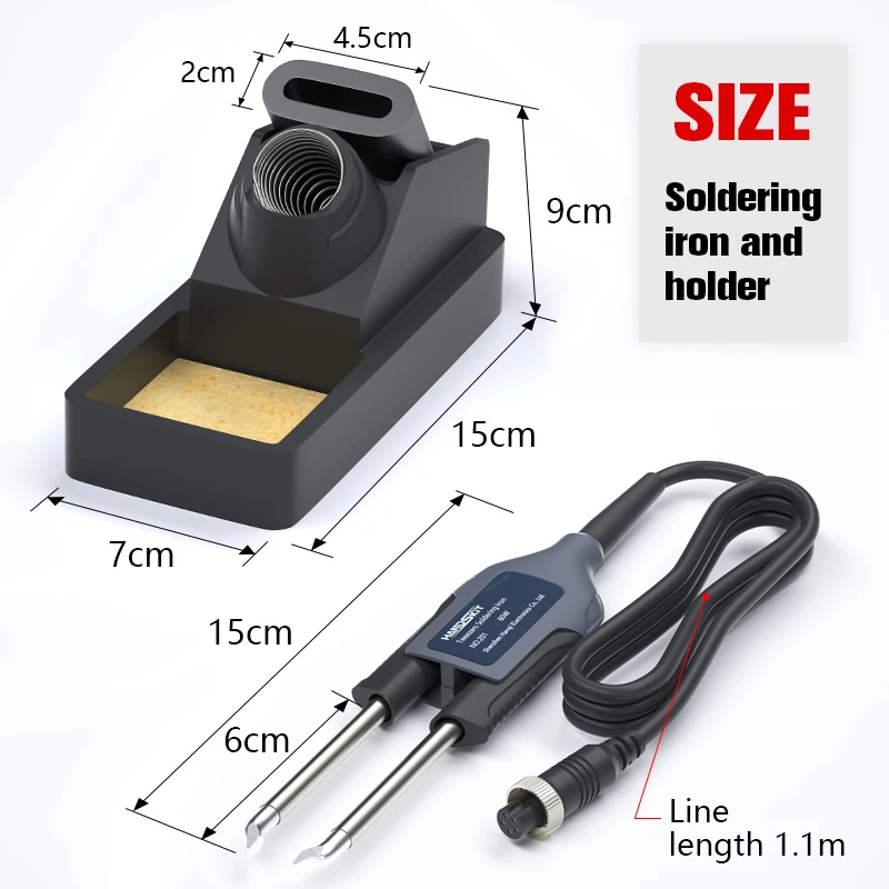 T12 はんだステーションピンセットハンドルハンドキット S - Electronics Stuff のレビューと価格
