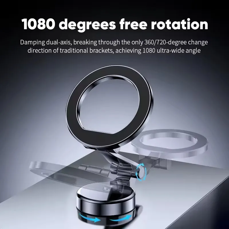 マグセーフ360対応折りたたみ式マグネット式車載携帯電話ホル - Useful Electronic Gadgets のレビューと価格