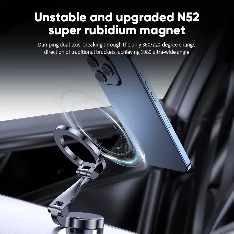 マグセーフ360対応折りたたみ式マグネット式車載携帯電話ホル - Useful Electronic Gadgets のレビューと価格
