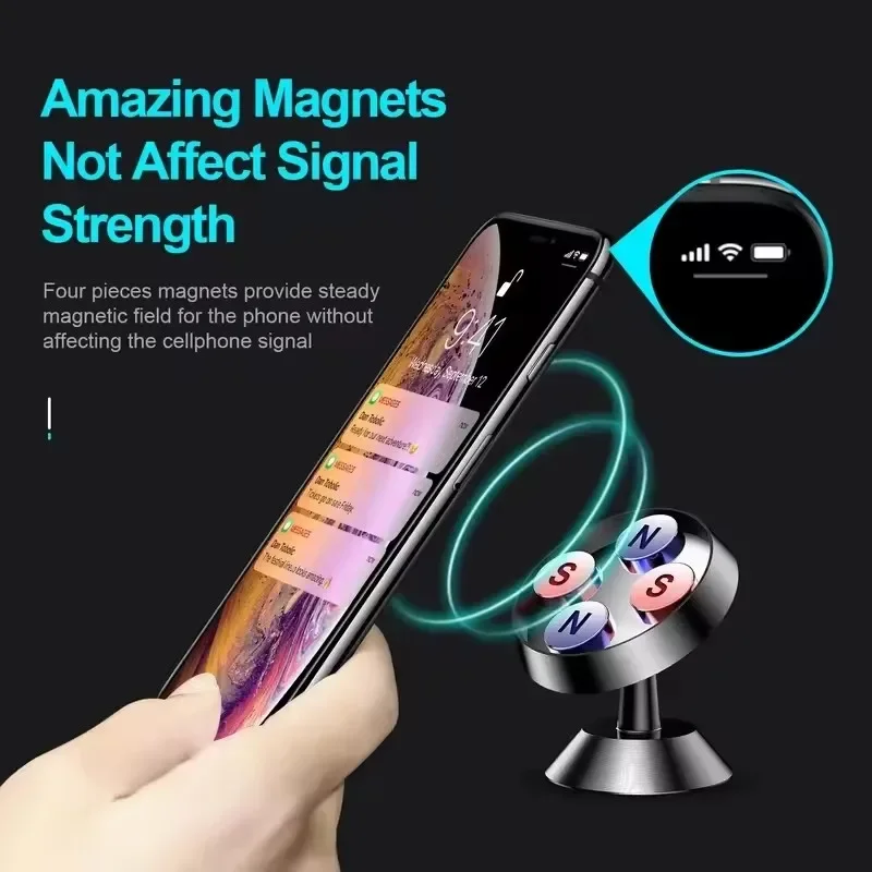 マグネット式車載携帯電話ホルダー マグネットマウント モバイ - Useful Electronic Gadgets のレビューと価格