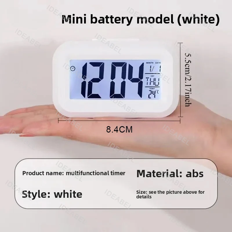 LEDデジタル目覚まし時計 バックライト スヌーズ機能 デー - Modern Electronics Gadgets のレビューと価格