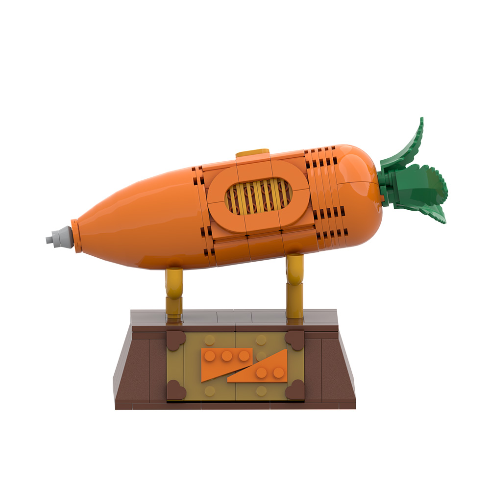 MOC 漫画ニンジンボイスレコーダービルディングブロック動物 - Voice Recorder Pen のレビューと価格