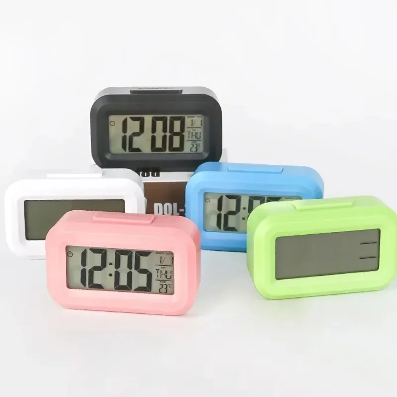 LEDデジタル目覚まし時計 バックライト データ時刻 カレン - Modern Electronics Gadgets のレビューと価格