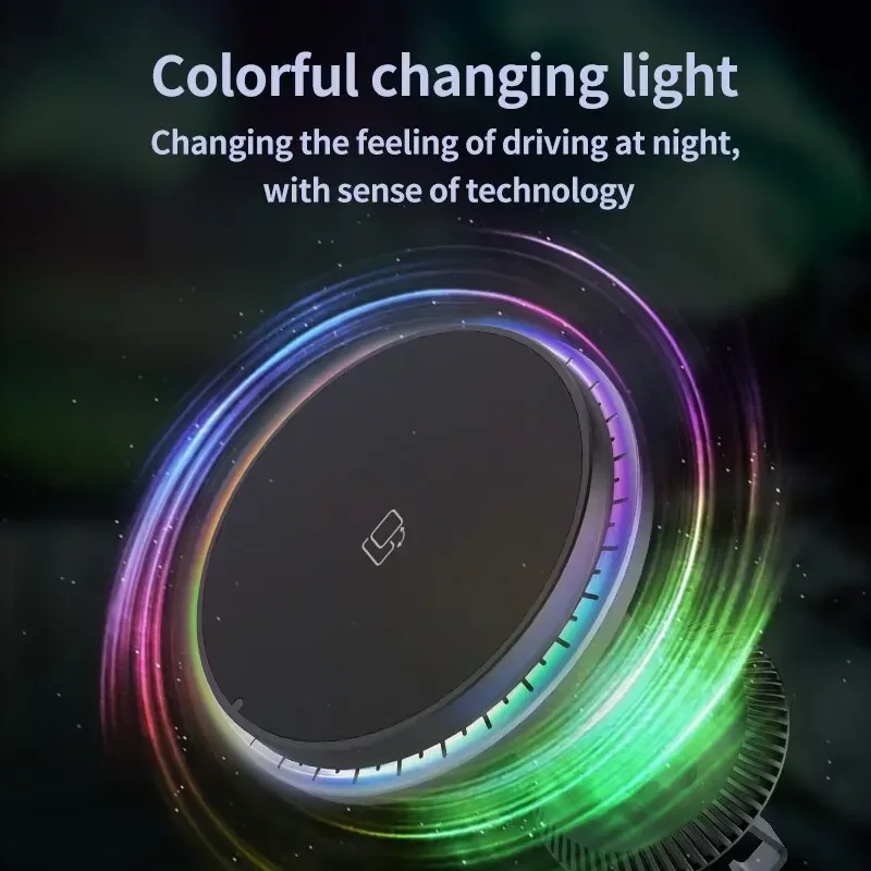 LED/RGB 磁気車ワイヤレス充電器 iPhone 12  - Magnetic Charging Cable のレビューと価格