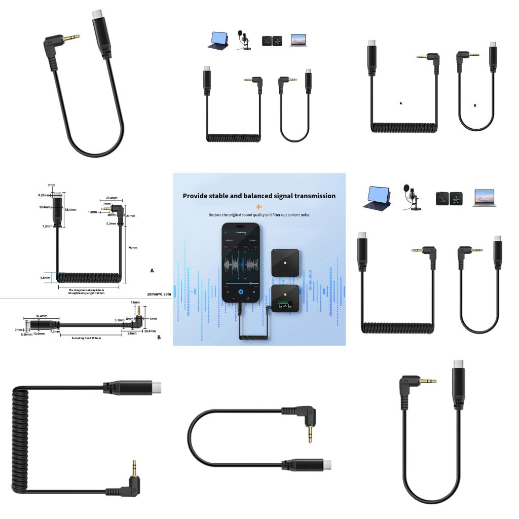 アングル 3.5mm to USB Type C コード 柔 - Electronics And Gadgets With C のレビューと価格