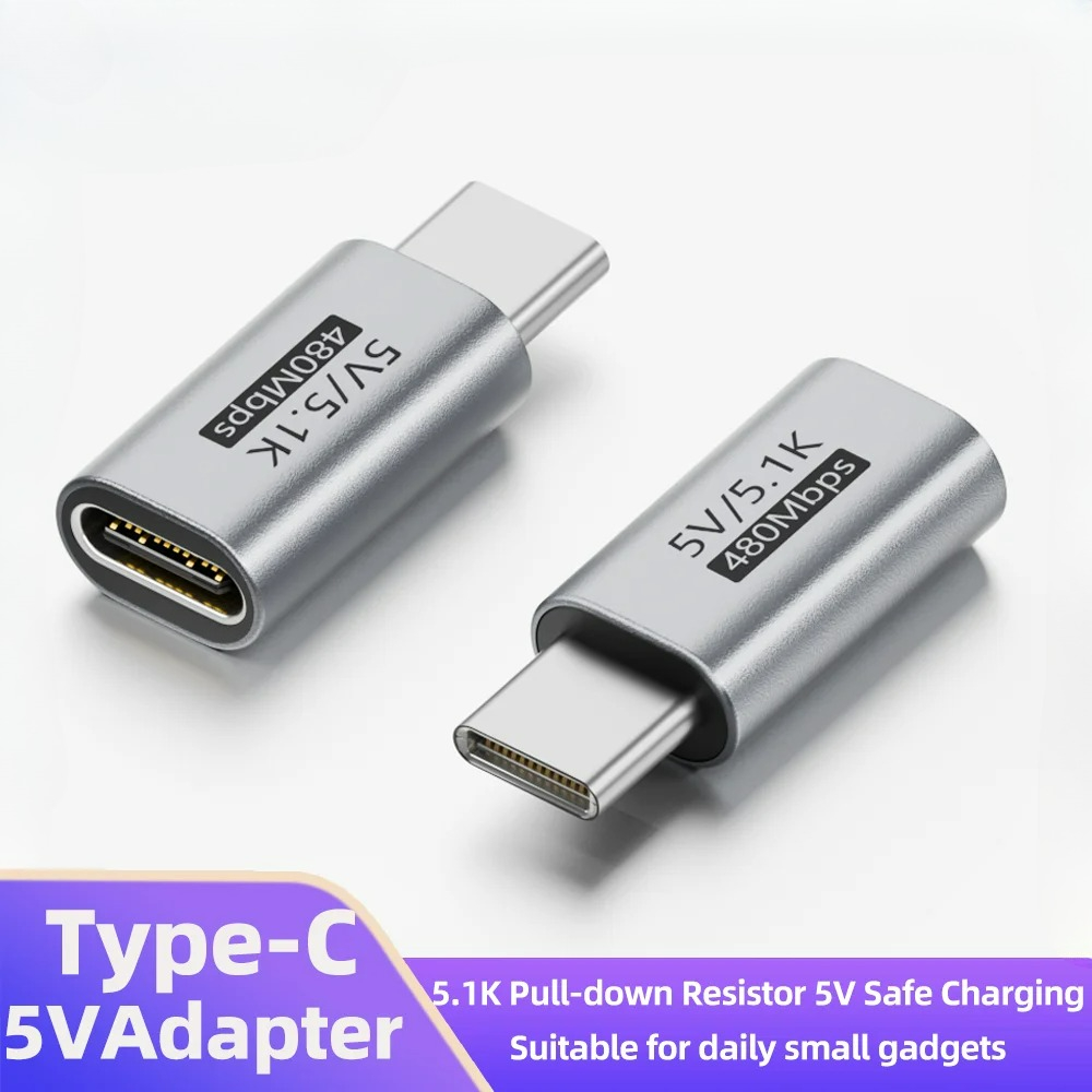USB-C 5.1K 抵抗充電アダプター 安全な 5V 過電 - Electronics And Gadgets With C のレビューと価格